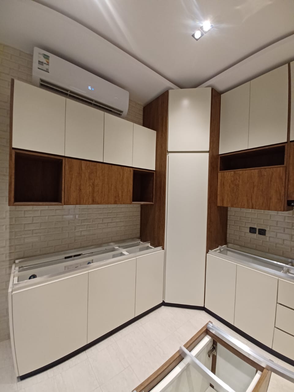 مطبخ بلمسات دافئة